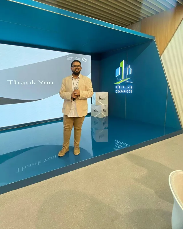 محمد حسن النوبي متحدثًا في ملتقى مدن عن التحول الرقمي في المصانع وأنظمة ERP